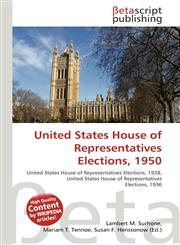 United States House of Representatives Elections, 1950,6130996098,9786130996093