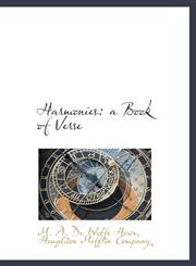Harmonies a Book of Verse,1140326538,9781140326533