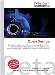 Open Source,6130303890,9786130303891