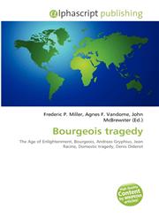 Bourgeois tragedy,6134280801,9786134280808