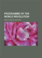Programme of the world revolution,1151644994,9781151644992
