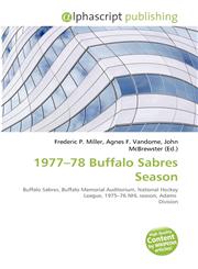 1977-78 Buffalo Sabres Season,6135600303,9786135600308