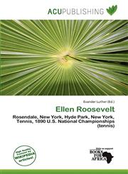 Ellen Roosevelt,6201492097,9786201492097