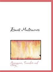 Ernest Maltravers,1140413139,9781140413134
