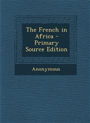 French in Africa,1289547734,9781289547738