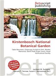 Kirstenbosch National Botanical Garden,6133529393,9786133529397