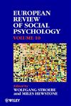 European Review of Social Psychology, zzEuropean Review of Social Psychology zz (European Review of Social Psychology),0471899682,9780471899686