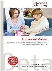 Universal Value,6135212281,9786135212280
