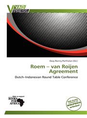Roem - van Roijen Agreement,6137959155,9786137959152