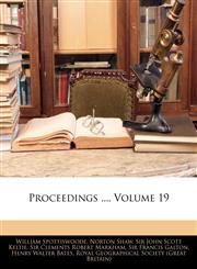 Proceedings ..., Volume 19,1142418626,9781142418625