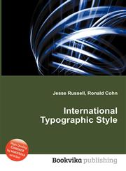 International Typographic Style,5512328050,9785512328057
