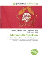 Monmouth Rebellion,6130011466,9786130011468