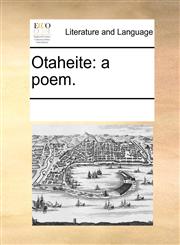 Otaheite a poem.,1170312772,9781170312773