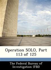 Operation SOLO, Part 113 of 125,1288450001,9781288450008