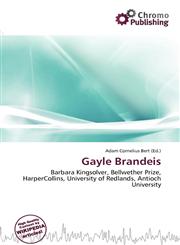 Gayle Brandeis,6136744872,9786136744872