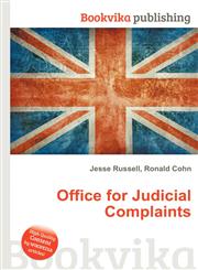 Office for Judicial Complaints,5512037811,9785512037812