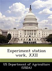 Experiment station work, XXII,1249172241,9781249172246