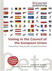 Voting in the Council of the European Union,6131425760,9786131425769