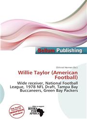 Willie Taylor (American Football),6200468184,9786200468185