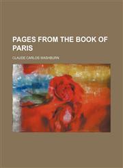 Pages from the book of Paris,1154807975,9781154807974