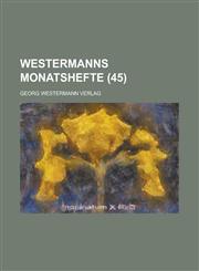 Westermanns Monatshefte (45 ),1154748928,9781154748925