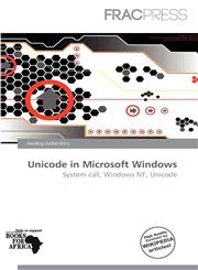 Unicode in Microsoft Windows,6201703381,9786201703384