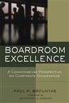 Boardroom Excellence A Common Sense Perspective On Corporate Governance,0787976415,9780787976415