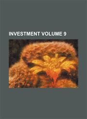 Investment Volume 9,1236554809,9781236554802