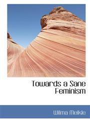 Towards a Sane Feminism,1117075141,9781117075143
