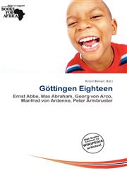 G Ttingen Eighteen,6138167597,9786138167594