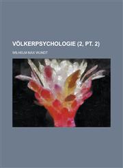 Völkerpsychologie (2, pt. 2),1234985101,9781234985103