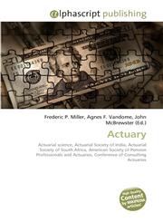 Actuary,6130092407,9786130092405
