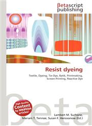 Resist dyeing,6130430175,9786130430177