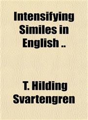 Intensifying Similes in English ..,115147911X,9781151479112