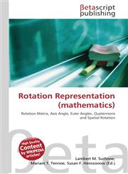 Rotation Representation (Mathematics),6130315910,9786130315917