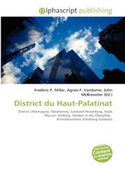 District du Haut-Palatinat,6134277924,9786134277921