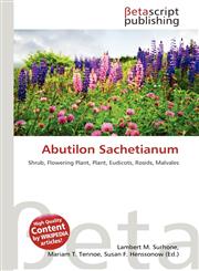 Abutilon Sachetianum,6135077511,9786135077513
