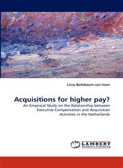 Acquisitions for Higher Pay?,384338102X,9783843381024