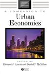 A Companion to Urban Economics,1405106298,9781405106290