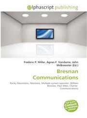 Bresnan Communications,613418036X,9786134180368