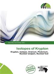 Isotopes of Krypton,6200053944,9786200053947