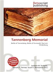 Tannenberg Memorial,6135432052,9786135432053