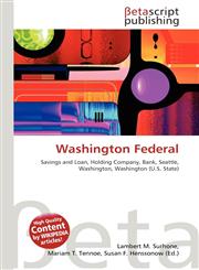Washington Federal,6134810096,9786134810098