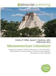 Mesoamerican Literature,6130858523,9786130858520