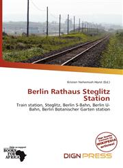 Berlin Rathaus Steglitz Station,6137176134,9786137176139