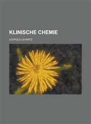 Klinische Chemie,1153561034,9781153561037