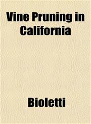 Vine Pruning in California,1152103334,9781152103337