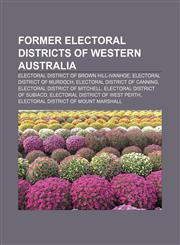 Former electoral districts of Western Australia Electoral district of Brown Hill-Ivanhoe, Electoral district of Murdoch,1155195574,9781155195575