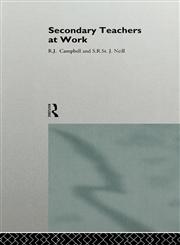 Secondary Teachers at Work,0415088658,9780415088657