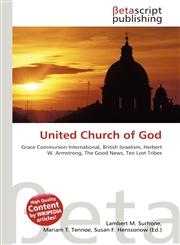 United Church of God,6135037609,9786135037609
